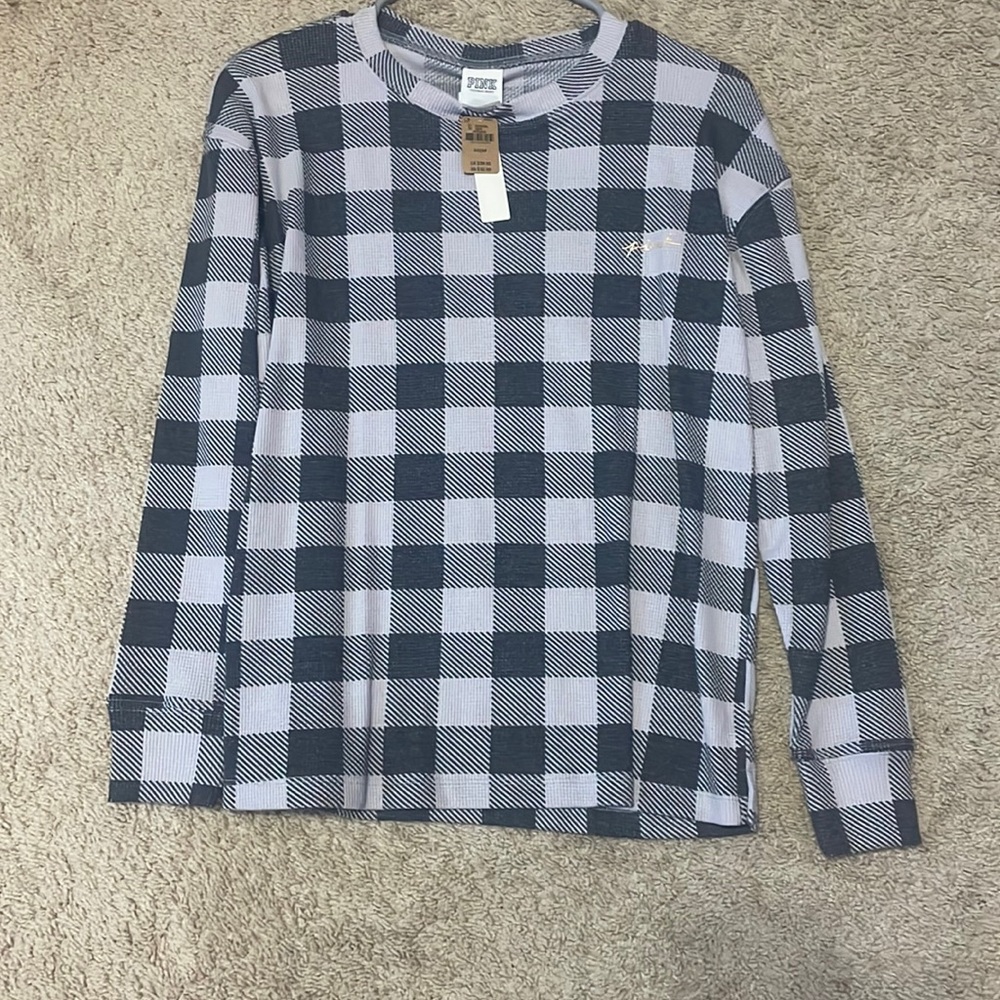 PINK breathable pajama shirt